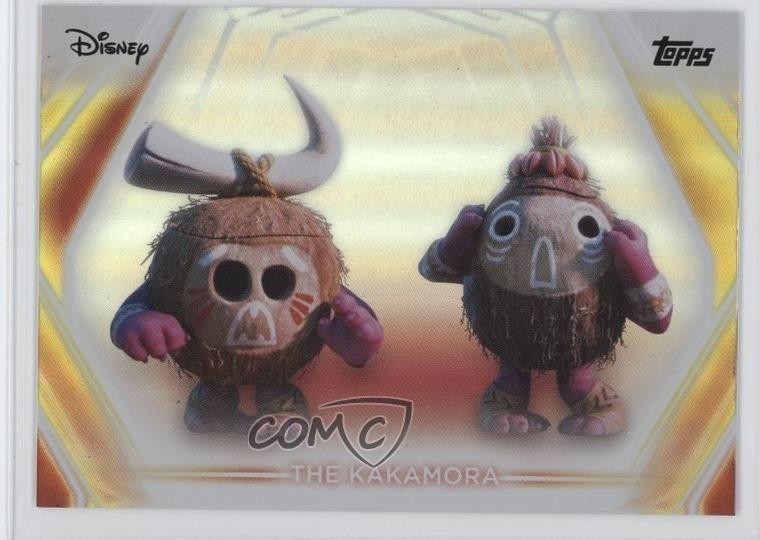 2026 Topps Disney Neon Arcobaleno Foilboard The Kakamora #27 14dq