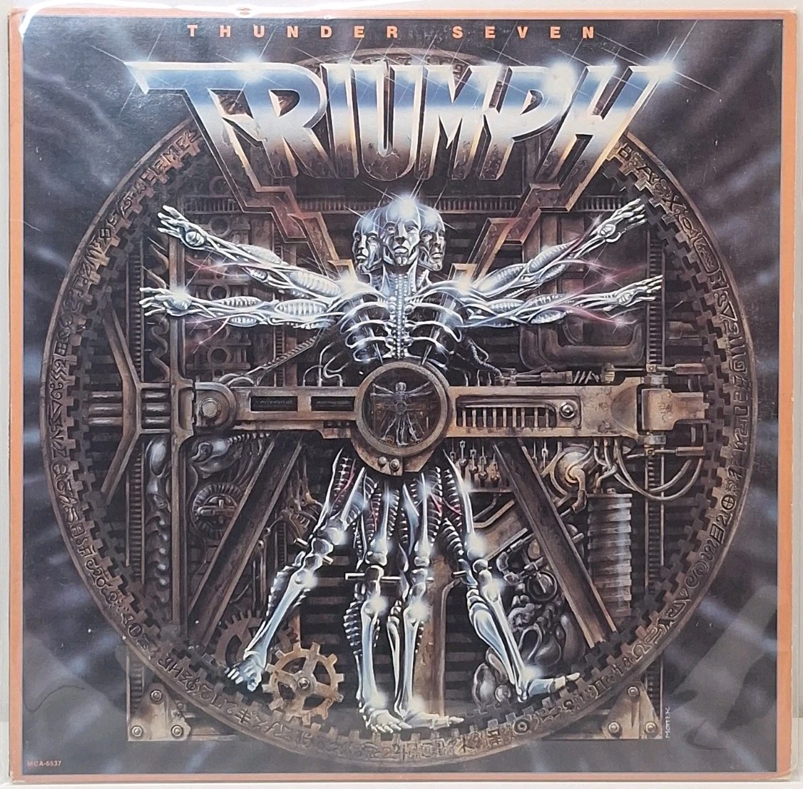 TRIUMPH Thunder Seven LP 1984 Vinyl Very Good Condition OOP Tested Fast Shipping