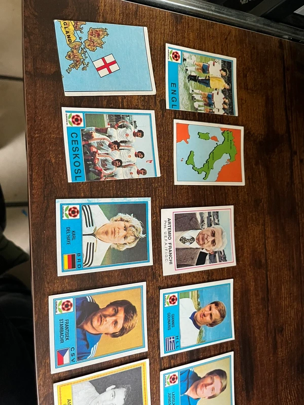 Panini Euro 1980 Vintage stickers
