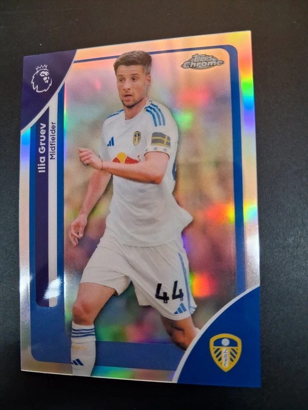 Topps Chrome Premier League Ilia Gruev