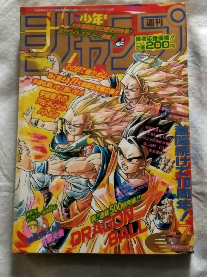 Salto settimanale Shonen 1995 n. 7 Copri Dragon Ball