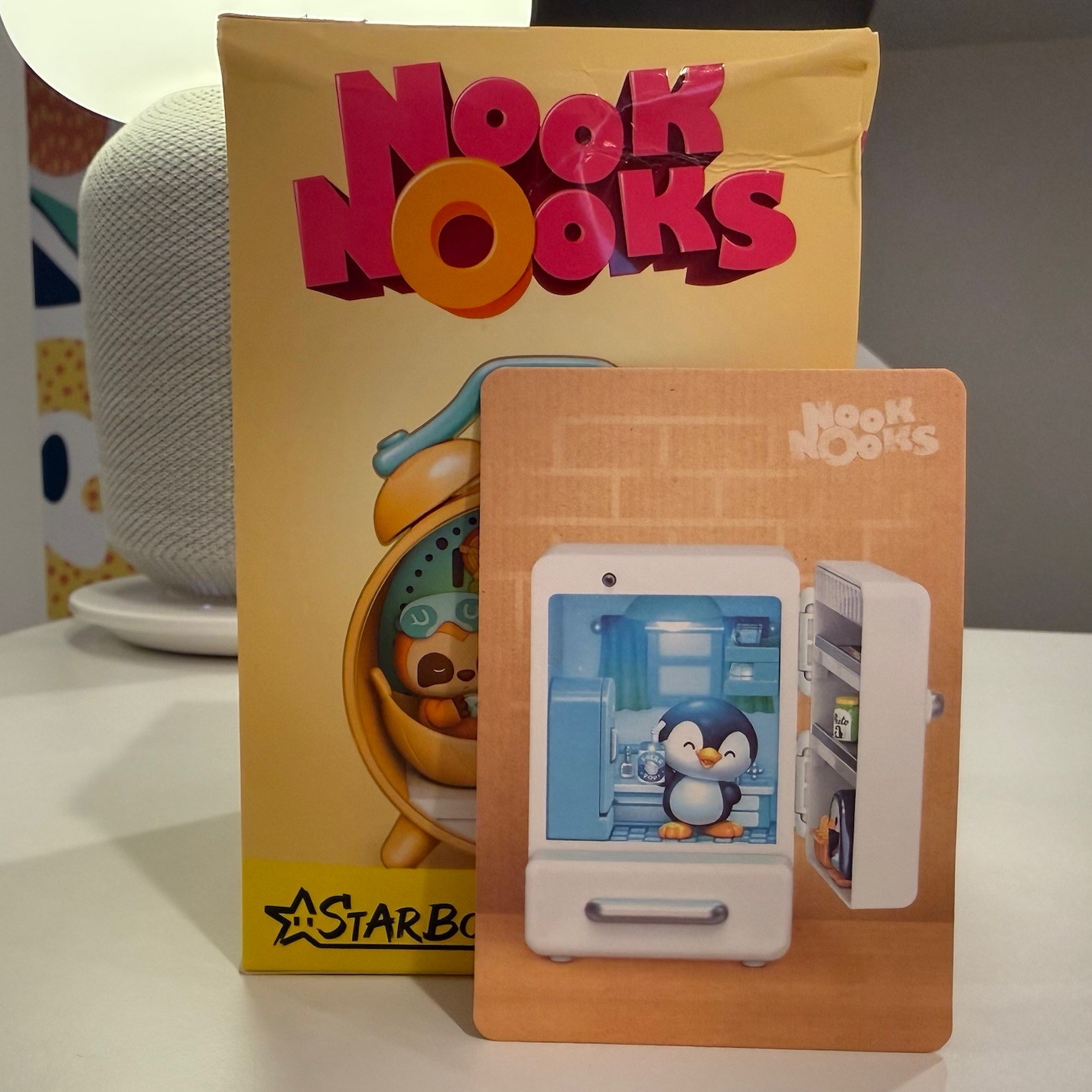 Nook Nooks Penguin & Fridge Figure Starbox Series 1 2026 Zuru White Refrigerator