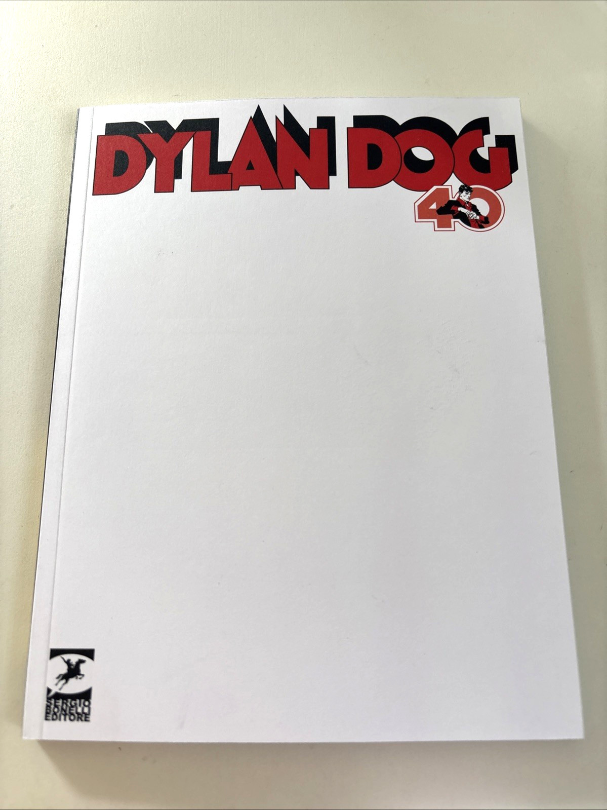 DYLAN DOG  480 WHITE COVER VARIANT  - Giù nel Sottomondo - NUOVO DA MAGAZZINO