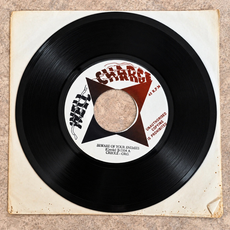 Creole – Beware Of Your Enemies – Well Charge J-1314 – Jamaica Roots 7" 45