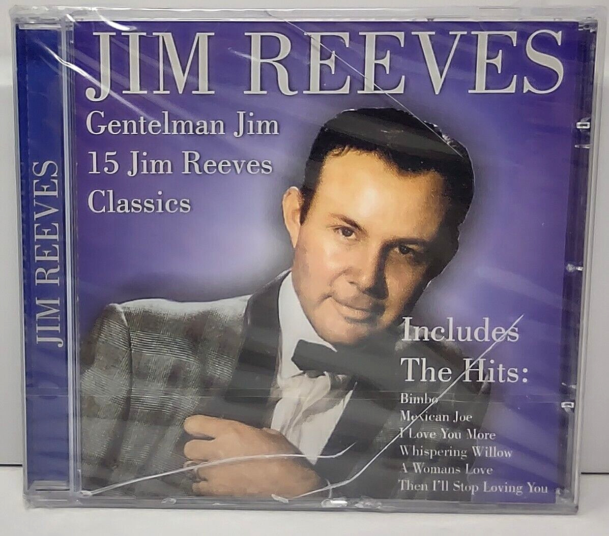 Jim Reeves Gentlemen Jim 15 Jim Reeves Classics CD Sealed Case Cracked