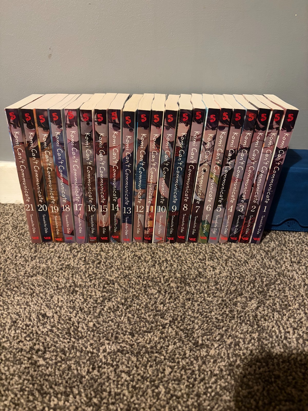 komi can't communicate manga set vol 1-21 english great condition
