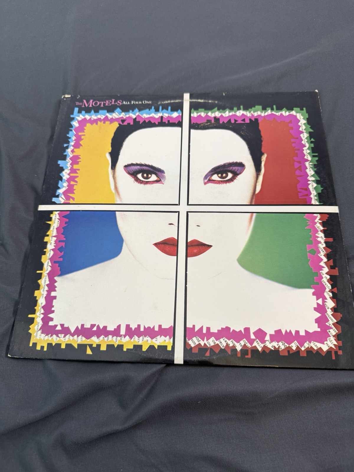The Motels All Four One Vinyl LP 1982 Capitol ST-12177 Only the Lonely