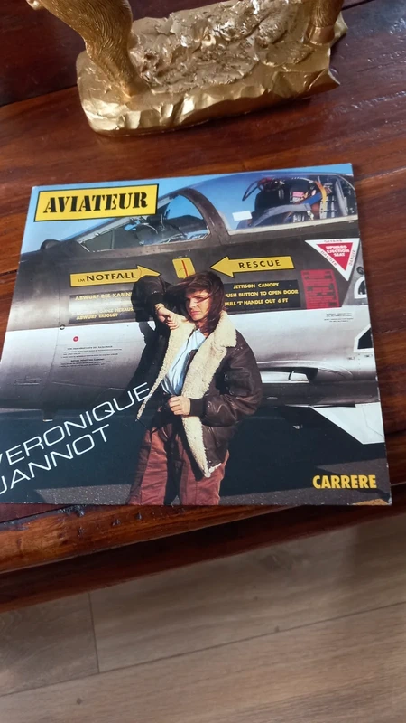 vinyl (45T) véronique jannot "aviateur"