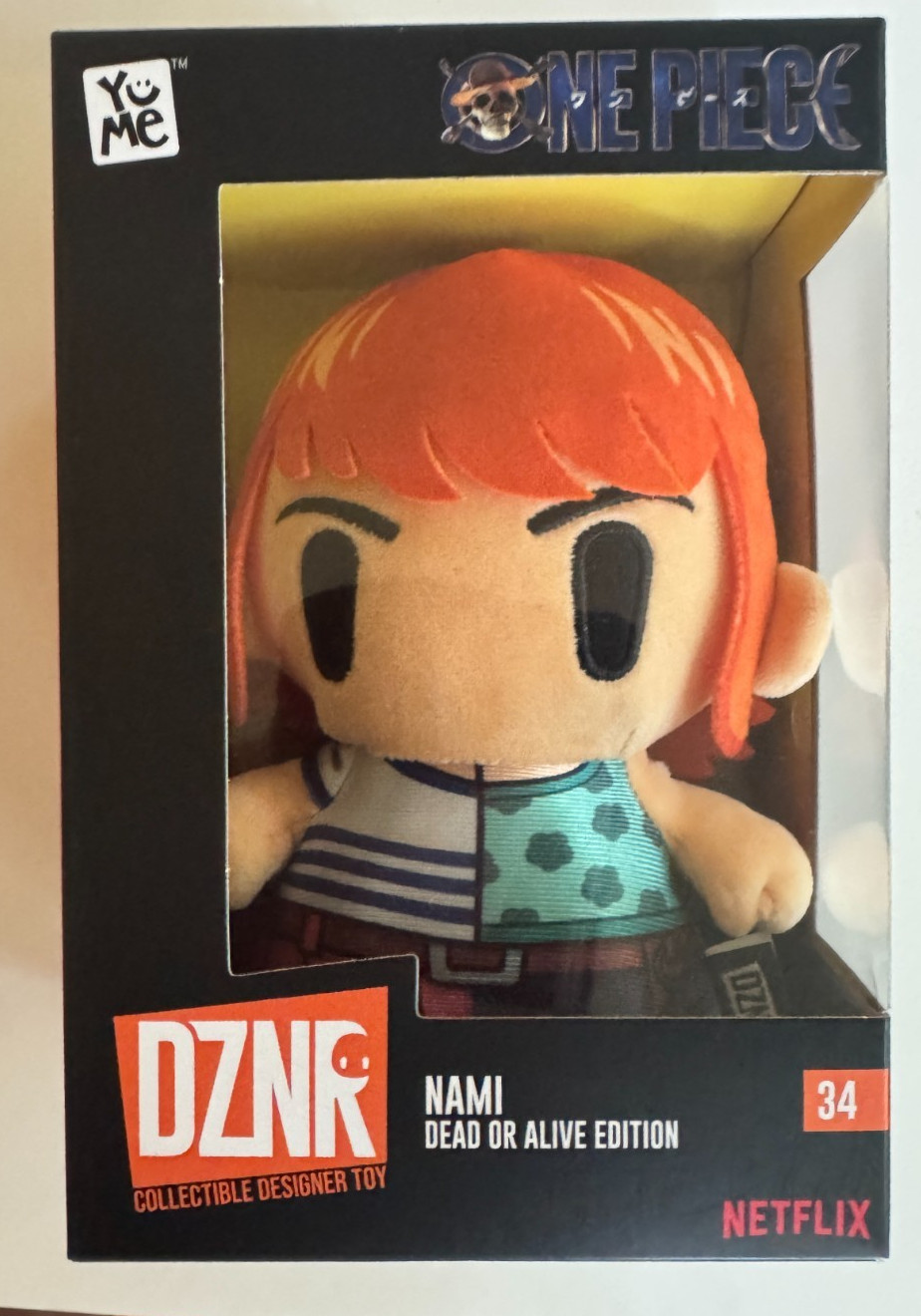 DZNR Nami One Piece New Collectible Plush #34 – Dead or Alive