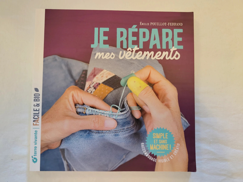 livre Je répare mes vêtements – Comme neuf