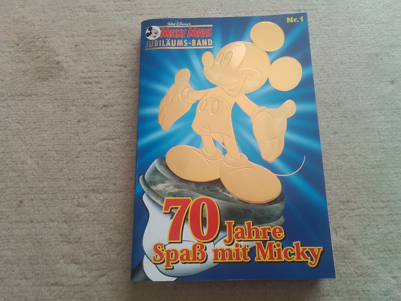 NASTRO ANNIVERSARIO TOPOLINO n.1 - 70 anni di divertimento con Topolino LTB