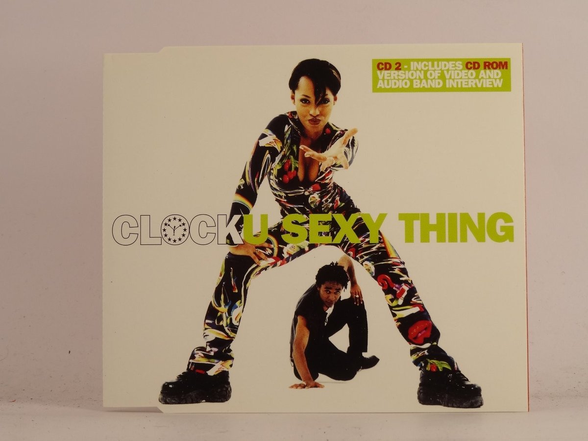 CLOCK U SEXY THING (CD 2) (K59) 4 Track CD Single plus Picture Sleeve UNIVERSAL