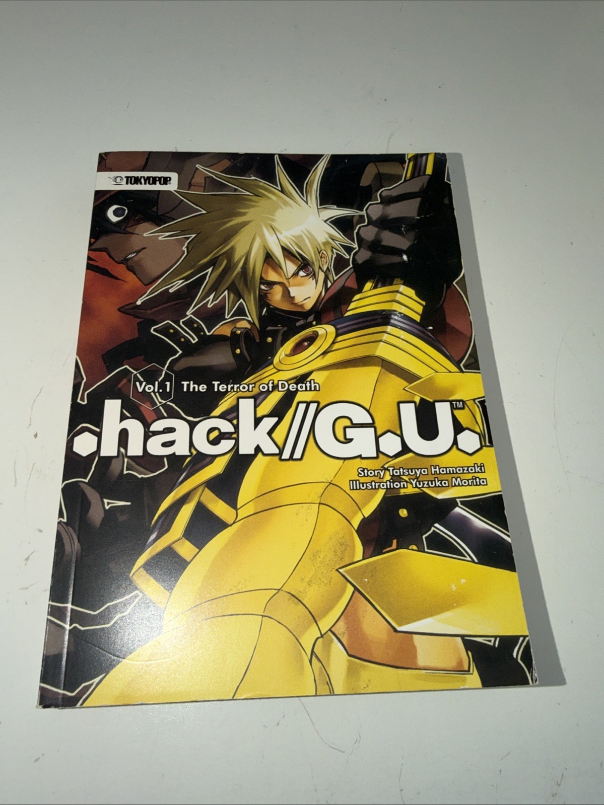 Hack GU Vol 1 Il Terrore della Morte Tokyopop Tatsuya Hamazaki Manga Light Novel