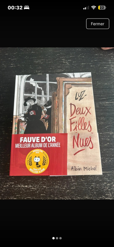 livre deux filles nues de Luz