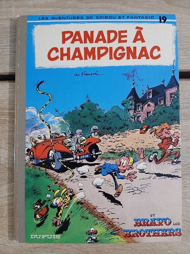 Spirou et Fantasio 19.Panade à Champignac - Dupuis 1972