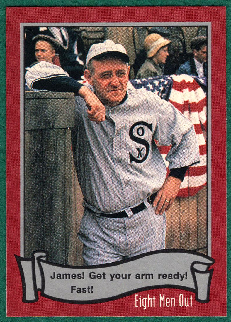 James! Prepara il braccio! Veloce! - 1988 Pacific Eight Men Out #61 - Scheda film