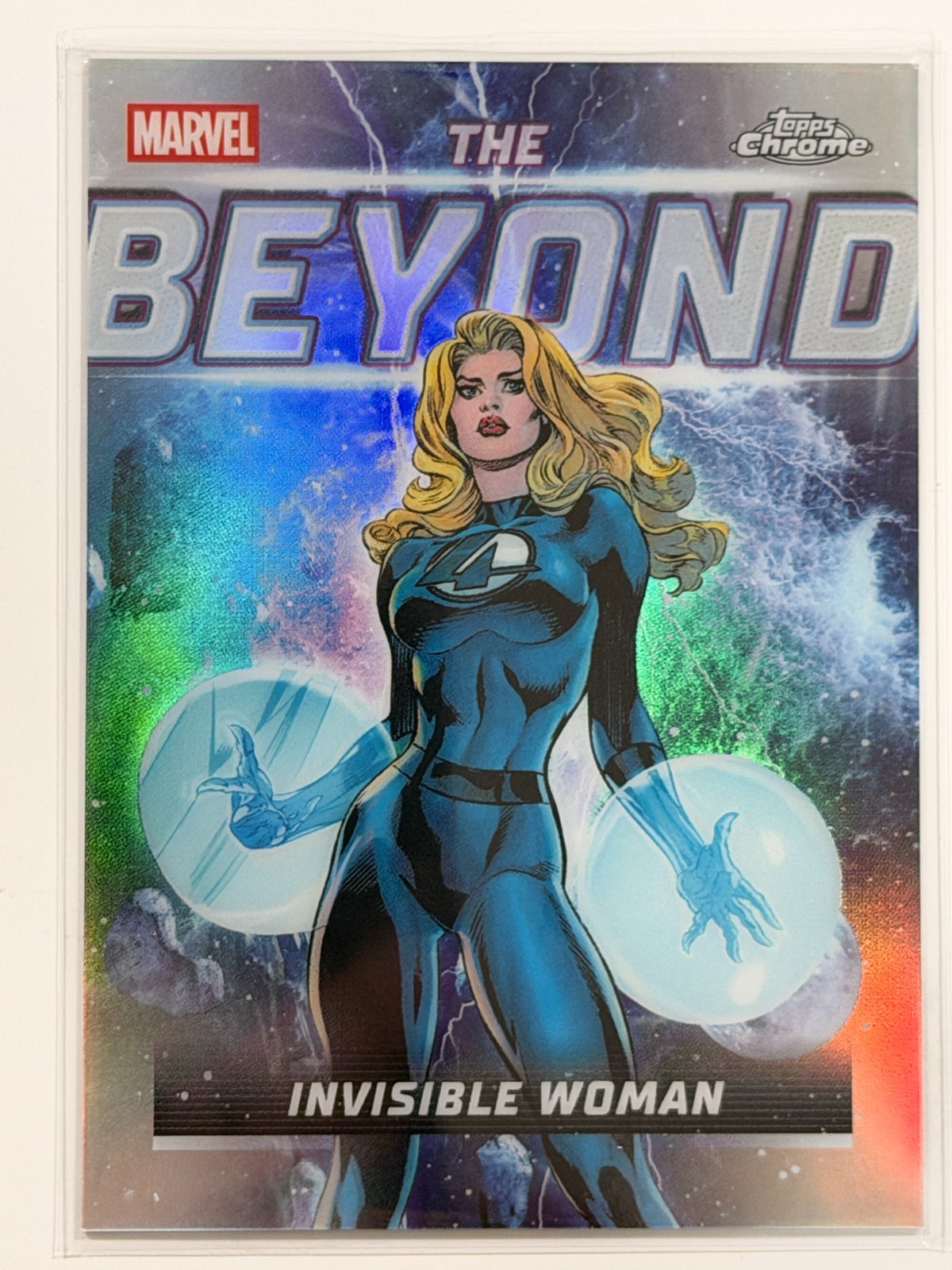 2026 Chrome Marvel Comics THE BEYOND Refractor TB-10 Invisible Woman💥SDCC💥