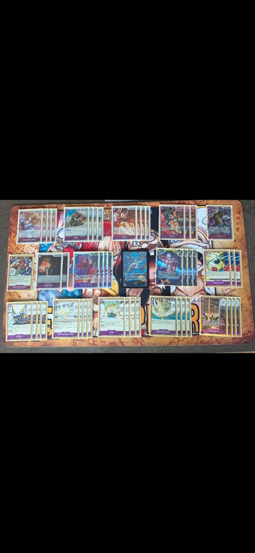 Enel viola mazzo completo