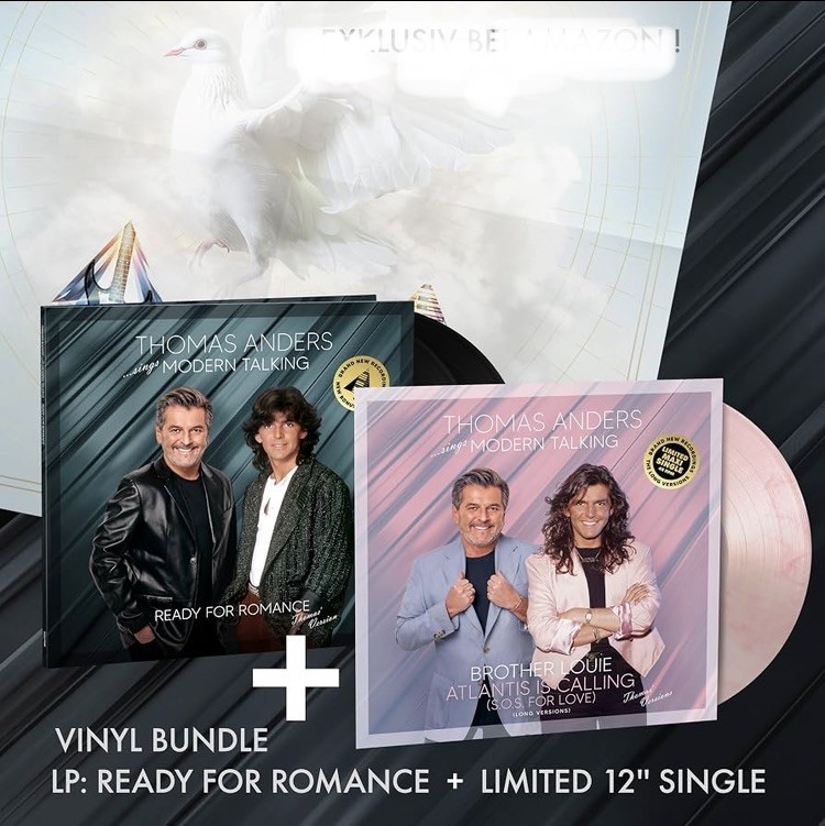 Thomas Anders sings Modern Talking Ready for Romance  2LP + Ltd. 12" Vinyl 