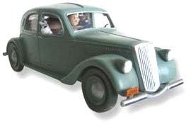 MOULINSART Tintin  Lancia Aprillia From "Land Of Black Gold" Scale Model 20 2017