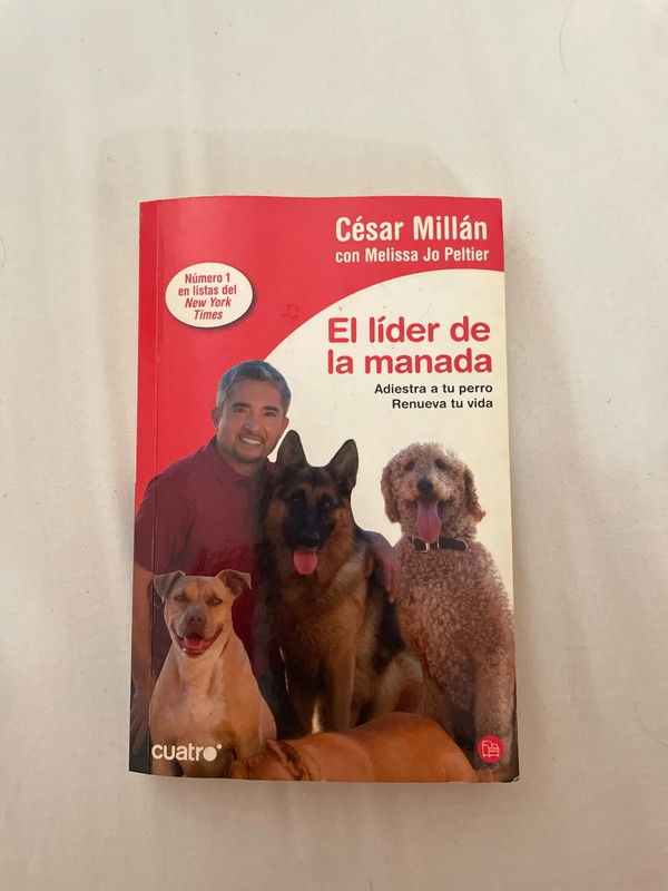 Libro “El líder de la manada de César Millán”