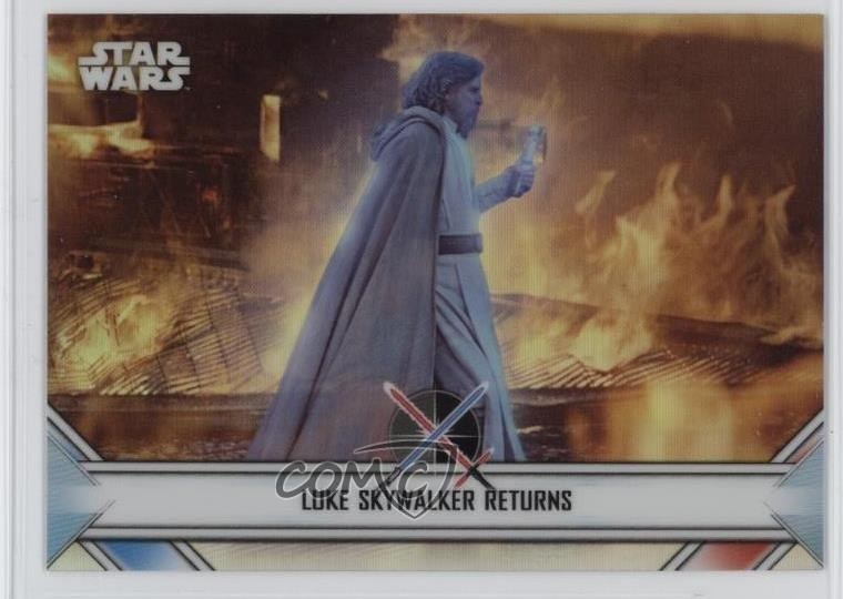 2020 Star Wars Chrome Perspectives Impero in guerra Luke Skywalker Returns 1tg4