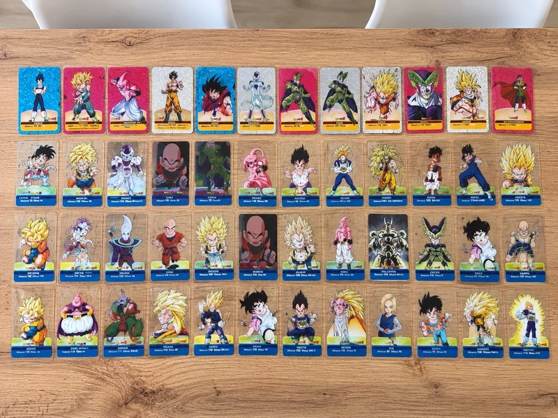 Lotto lamincards Dragon Ball Z 2007