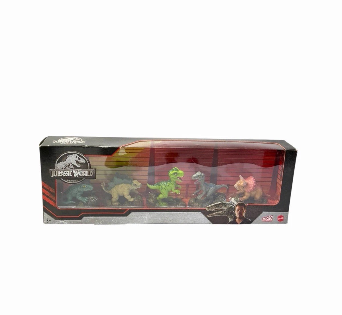 Jurassic World Confezione 5 Dinosauri Micro Collezione 2 Pollici Figure NUOVE