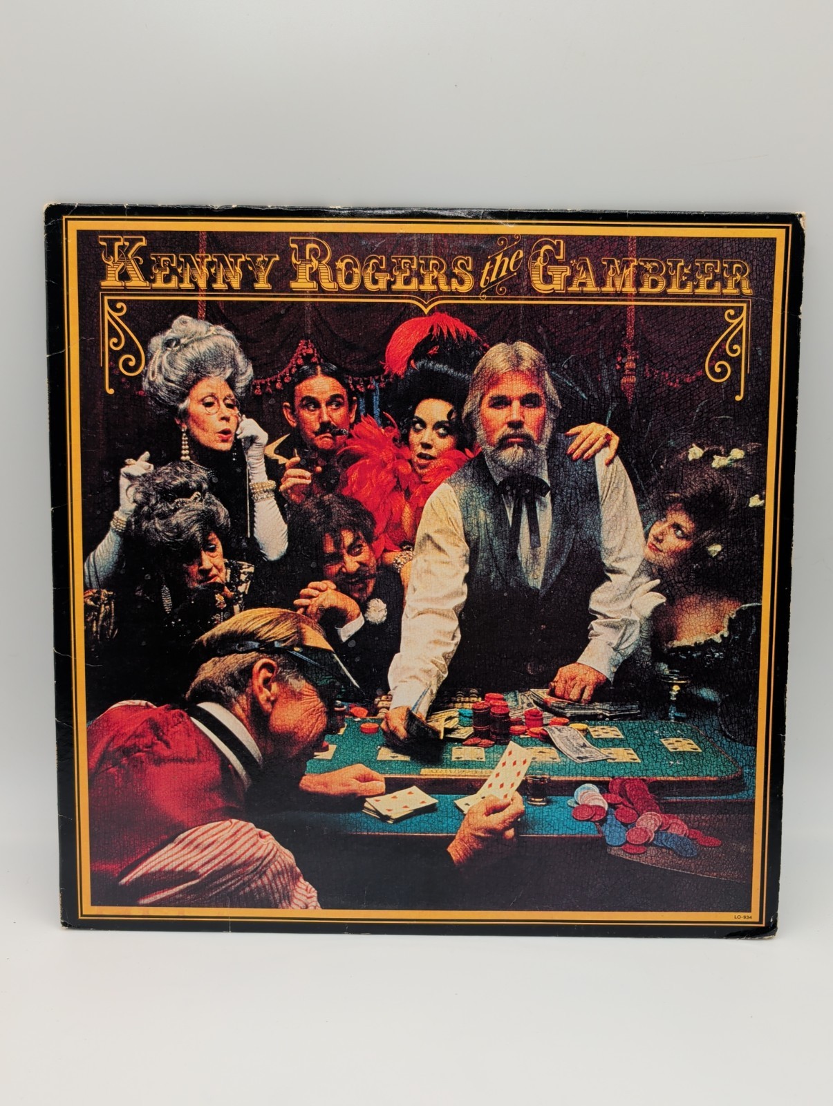 KENNY ROGERS The Gambler Vinyl LP 1978  Record UA-LA934-H EXC VINYL