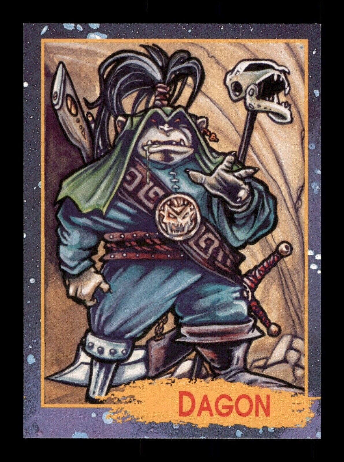 Dagon 12 Troll Force 1992 Star Pics Trading Card TCG CCG