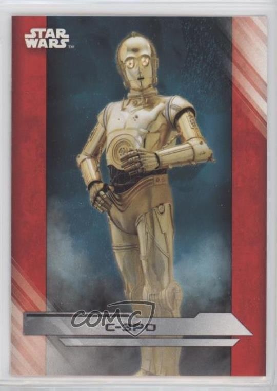 2017 Topps Star Wars: The Last Jedi C-3PO #15 2d8