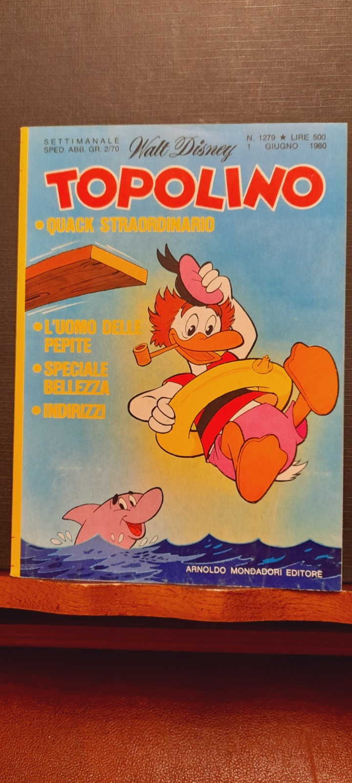 TOPOLINO LIBRETTO 1279 dell'1-6-1980 - EDICOLA