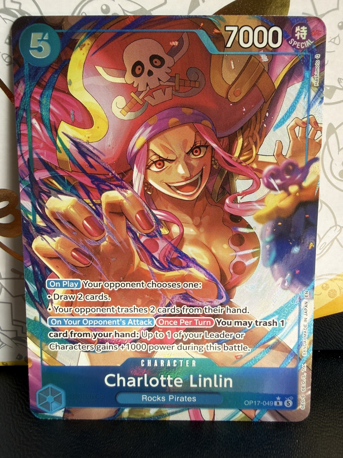 Charlotte Linlin, OP17-049, Alt Art, One Piece TCG, English