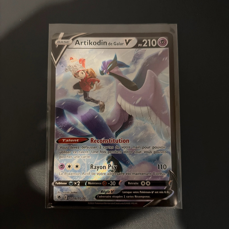 carte pokémon artikodin