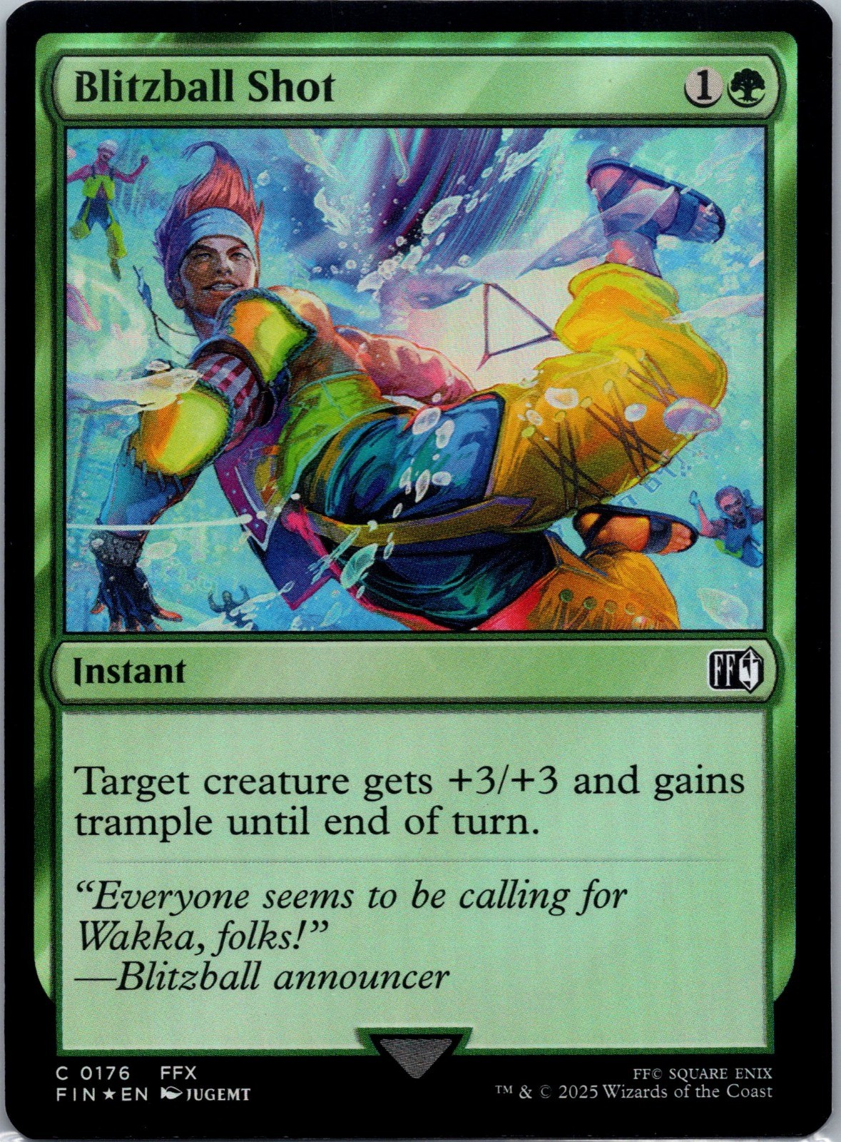 Blitzball Shot Foil C 176 quasi nuovo