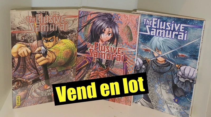 The elusiva samurai : 3 tomes (sur 19)