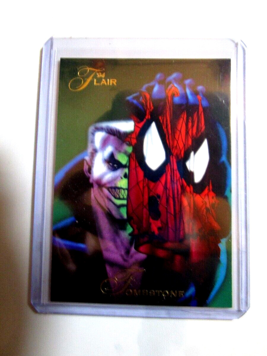 1994 Marvel Universe Flair #60 Tombstone Spider-Man -