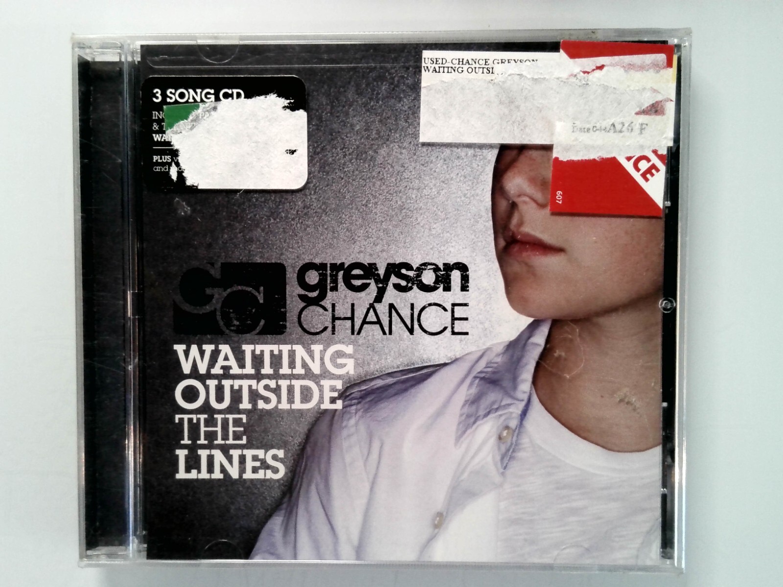 Greyson Chance Waiting Outside the Lines CD New Sealed