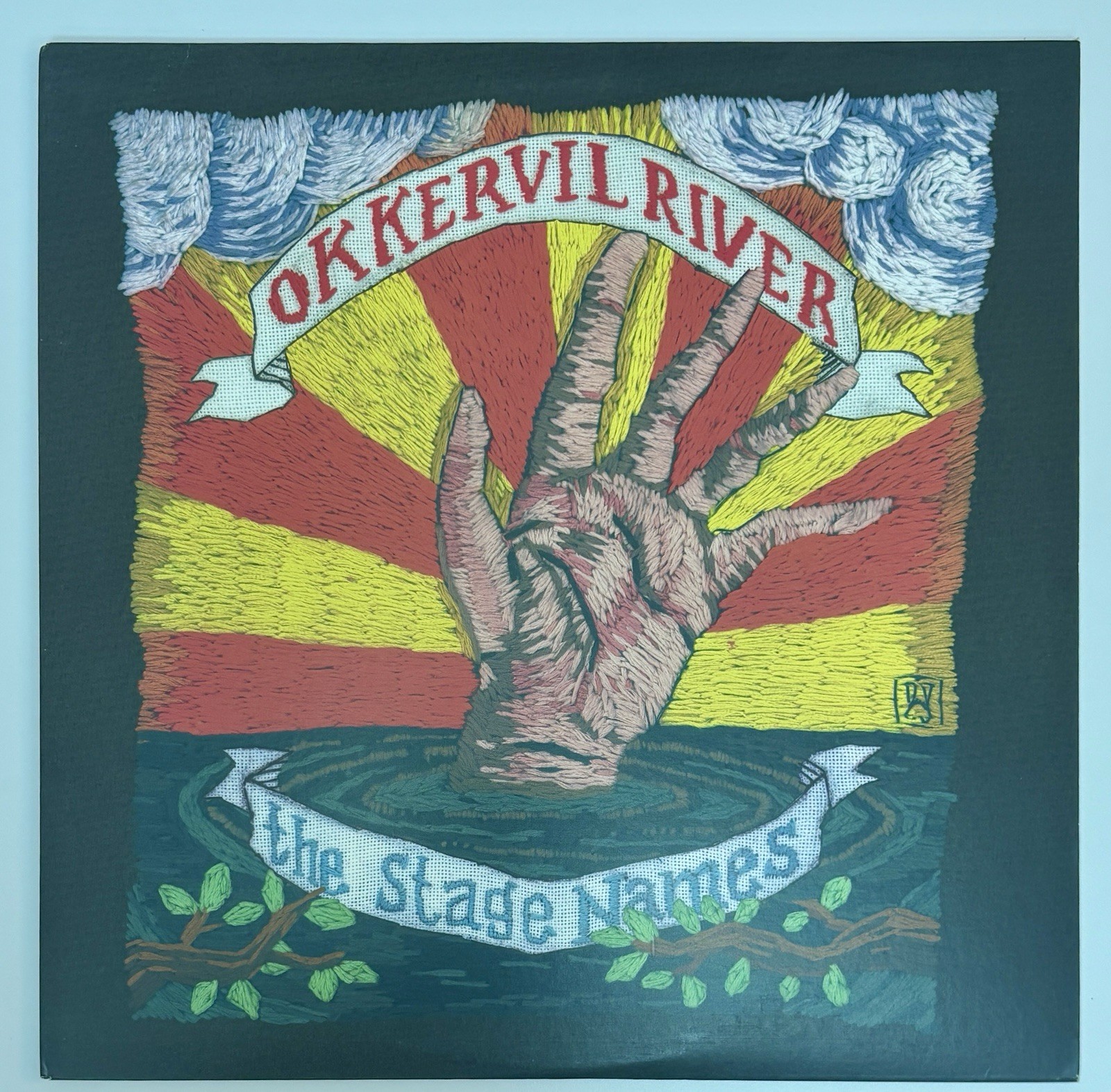 Okkervil River The Stage Names Vinyl With Insert OOP LP Vinyl Record 12" INDIE