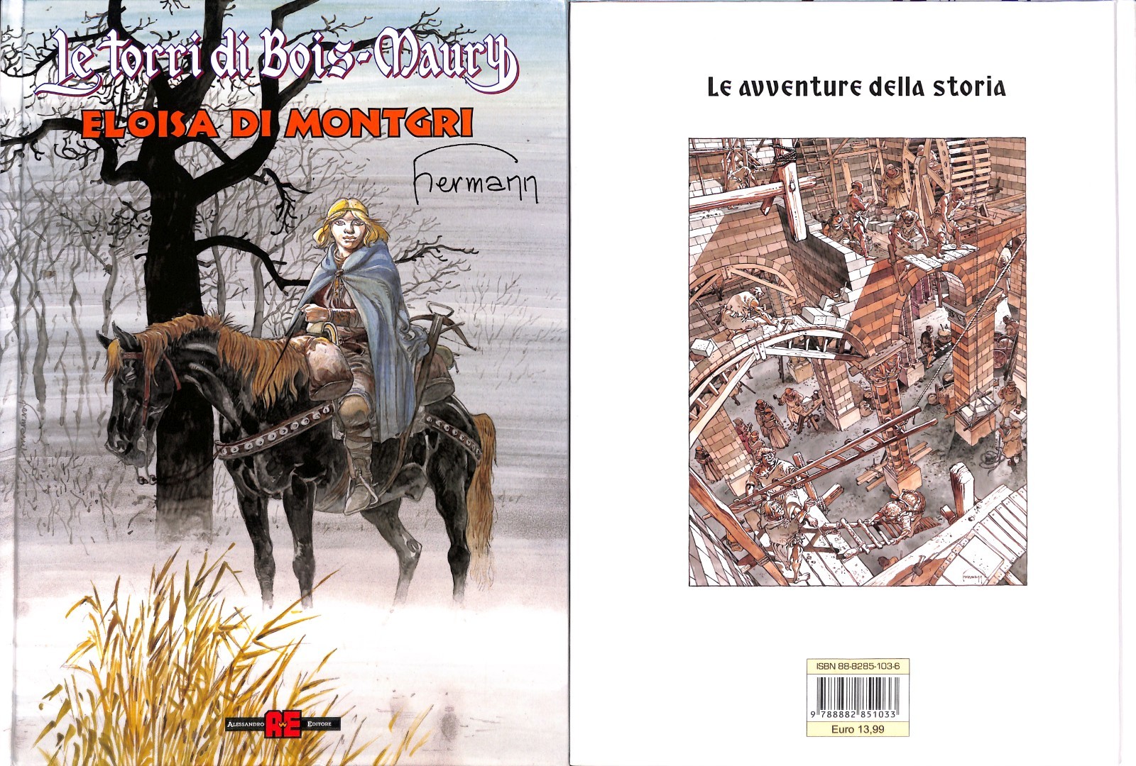 Hermann  - LE TORRI DI BOIS-MAURY 2 - ALDA - ALESSANDRO EDITORE 2004 -