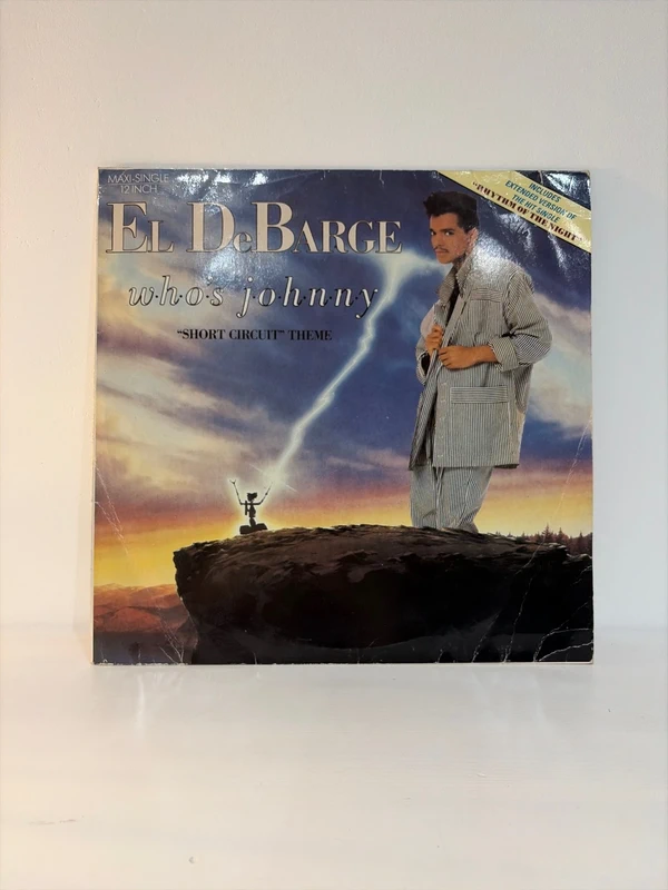 maxi 45 tours El DeBarge – Who’s Johnny