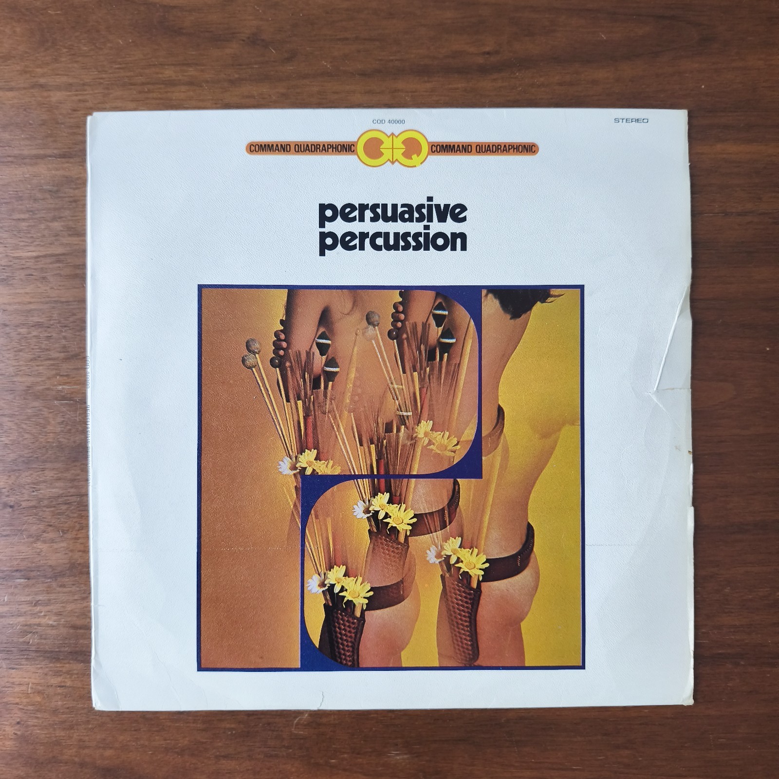 TERRY SNYDER - PERSUASIVE PERCUSSION LP Command Quadraphonic  SOUTH AFRICA 1959