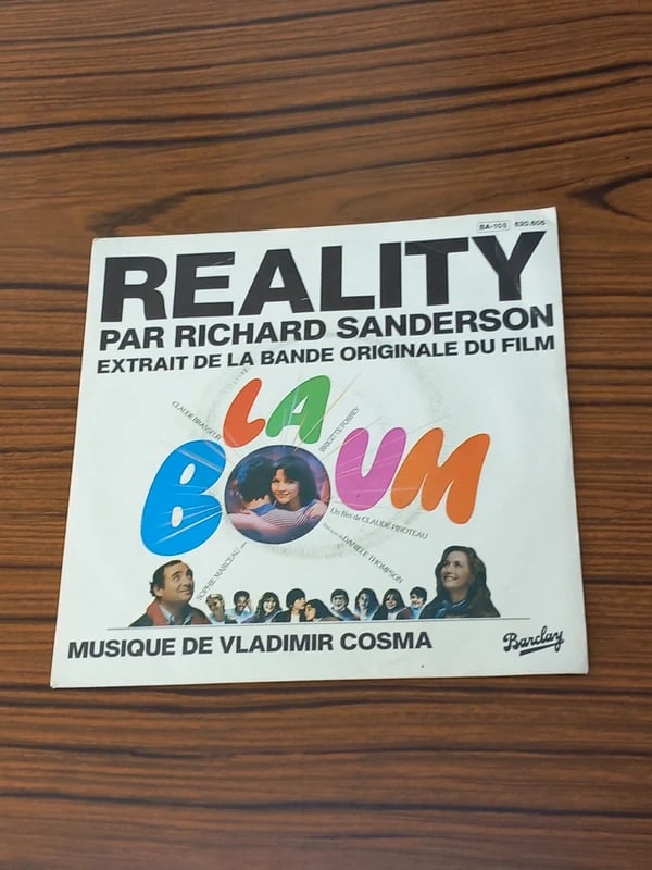 1 disque 45t la boum reality 1980 tb état