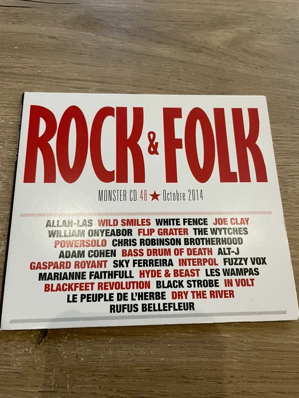 CD Rock and Folk Num 48 octobre 2014