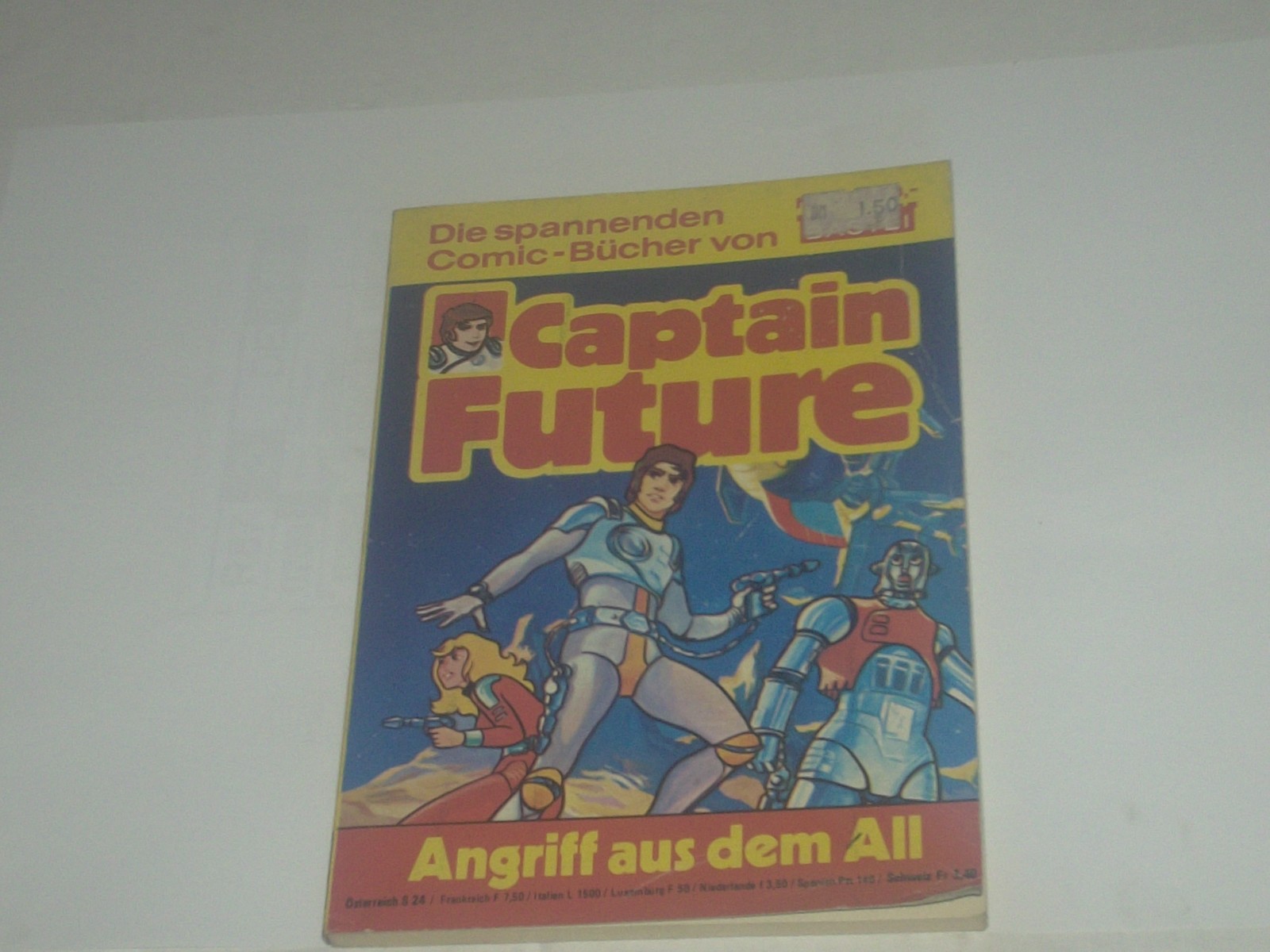 CAPTAIN FUTURE FUMETTO TASCABILE VOLUME N.1