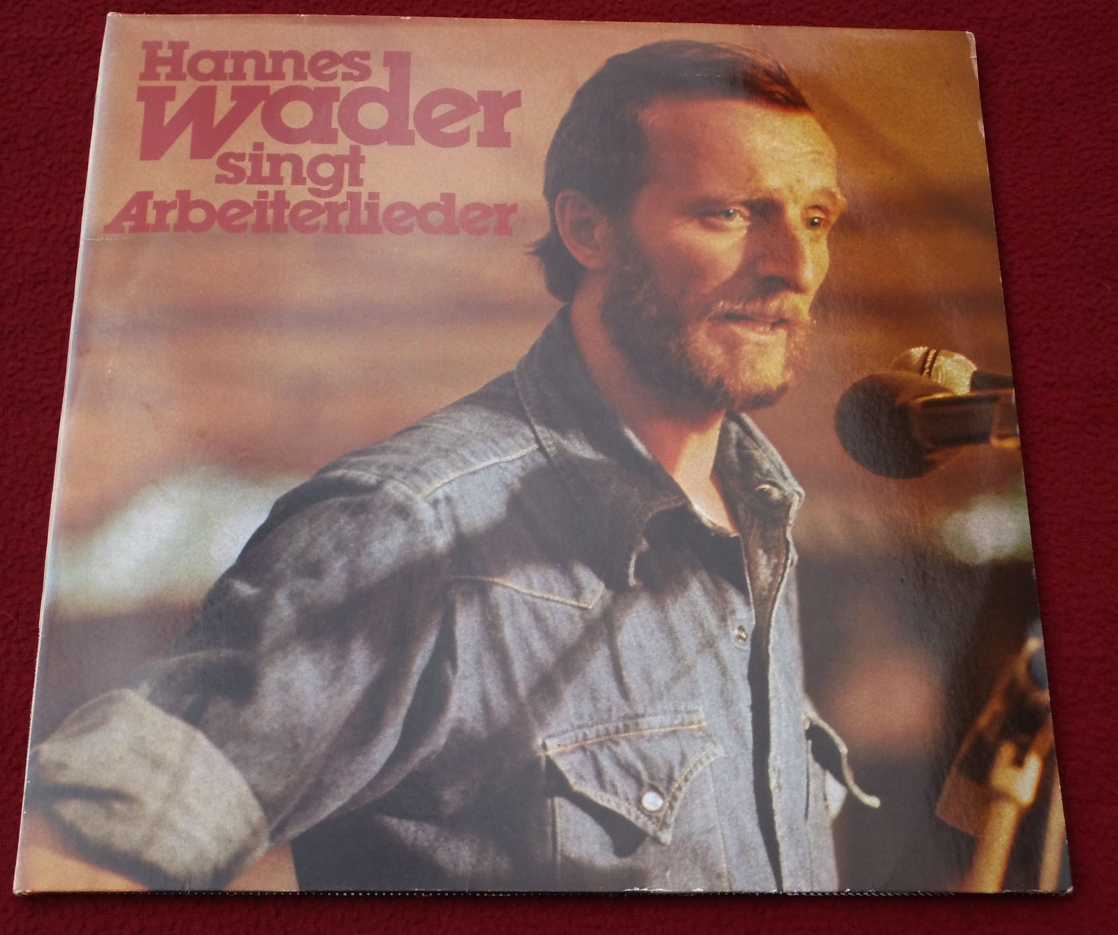 Vinyl LP* Hannes Wader Singt Arbeiterlieder (1977) *RAR & TOP