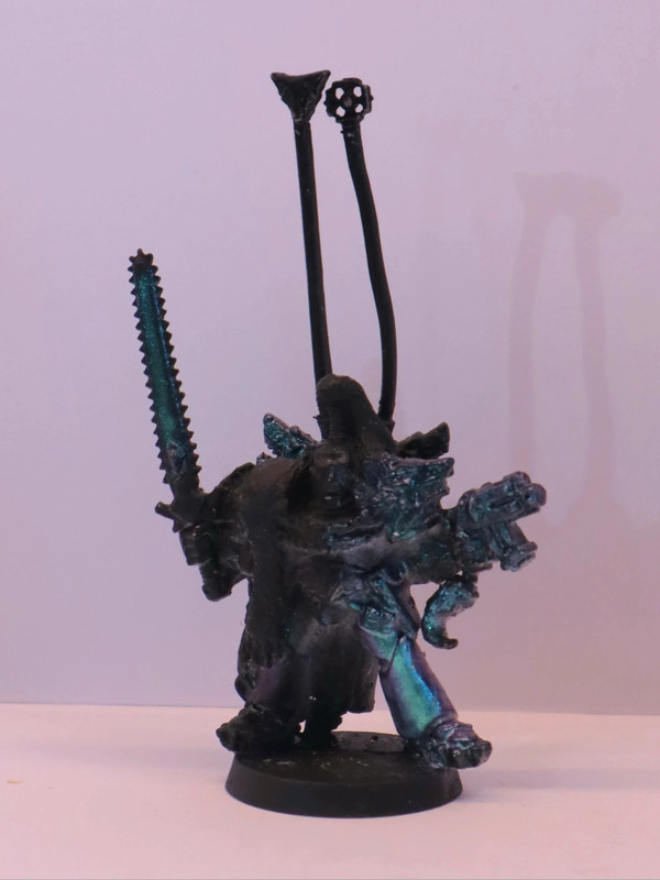 Ragnar Blackmane miniature (2nd Edition) - Warhammer 40K  - Space Wolves oop Metall