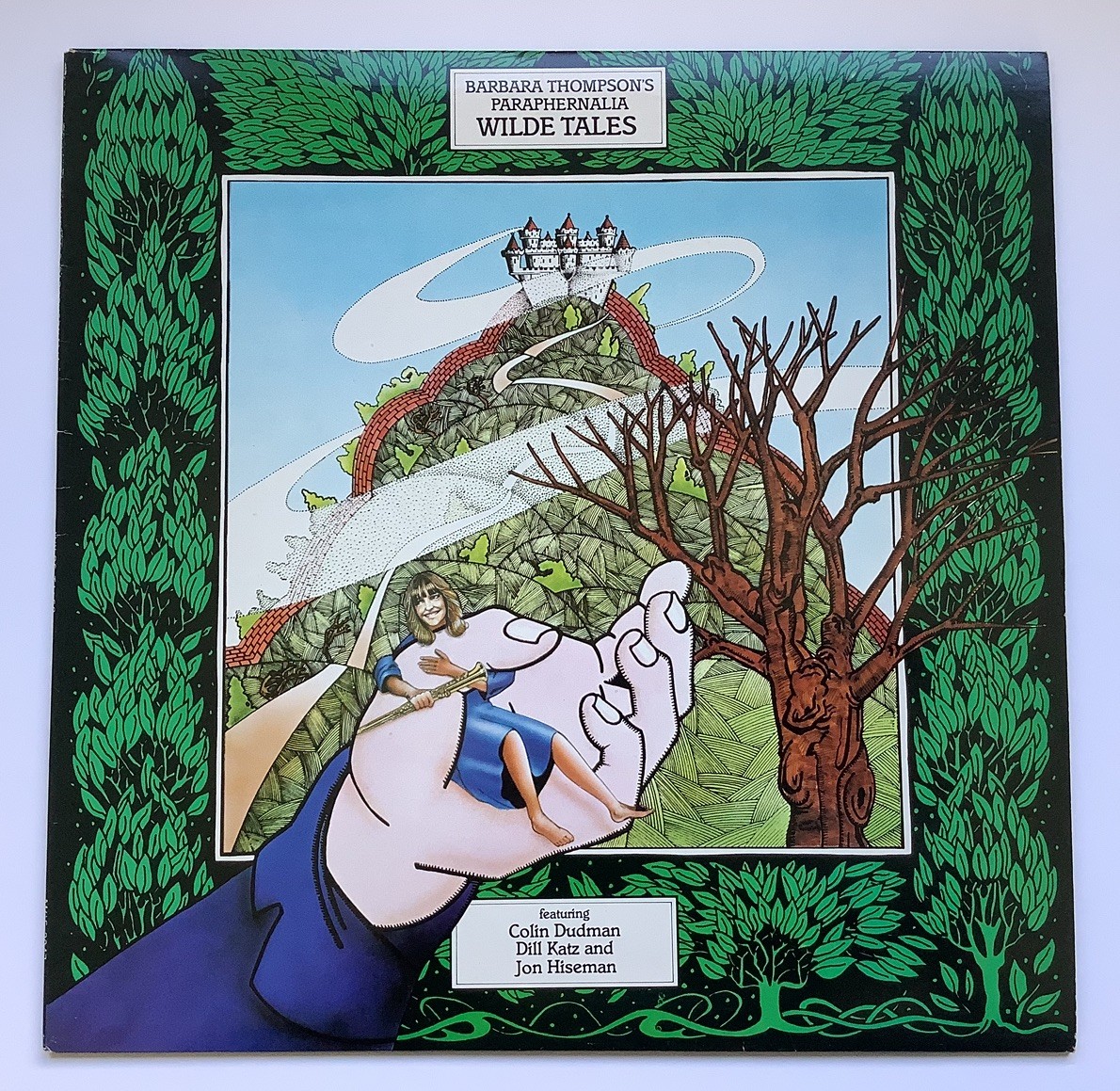 BARBARA THOMPSON'S PARAPHERNALIA Wilde Tales LP + INSERT 1979 UK MCA MCF3047 EX