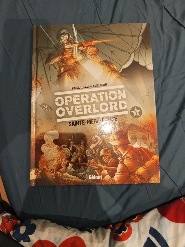 Bande dessinée, Opération Overloard, tome 1, Sainte Mère Eglise