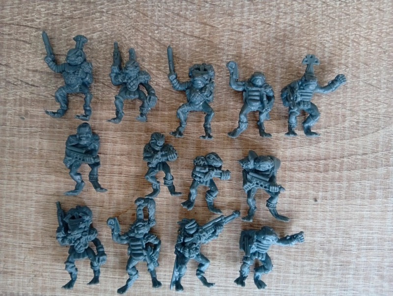 Guerreros hombres lagarto 3ed